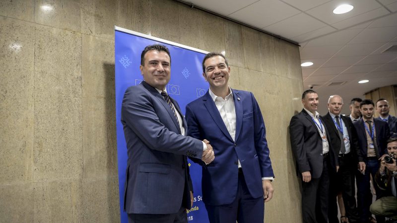 Greek and Macedonian nationalists oppose agreement that would end a quarter-century name dispute